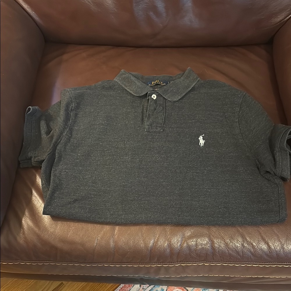 Polo by Ralph Lauren Dark Gray Polo Shirt